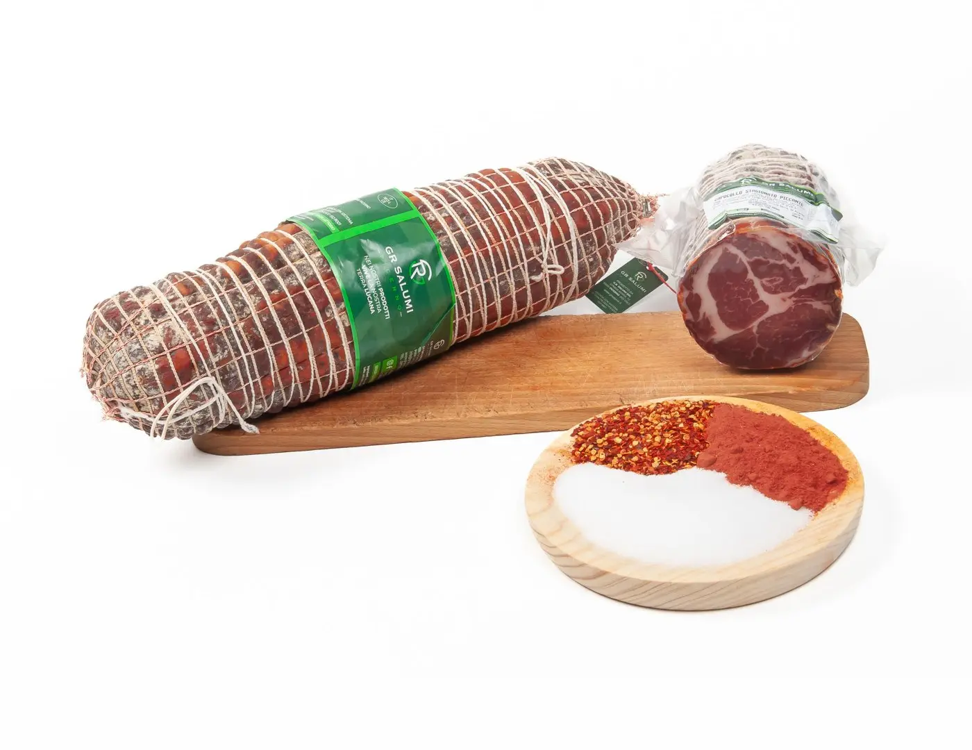 Capocollo Picernese piccante stagionato metà s.v.