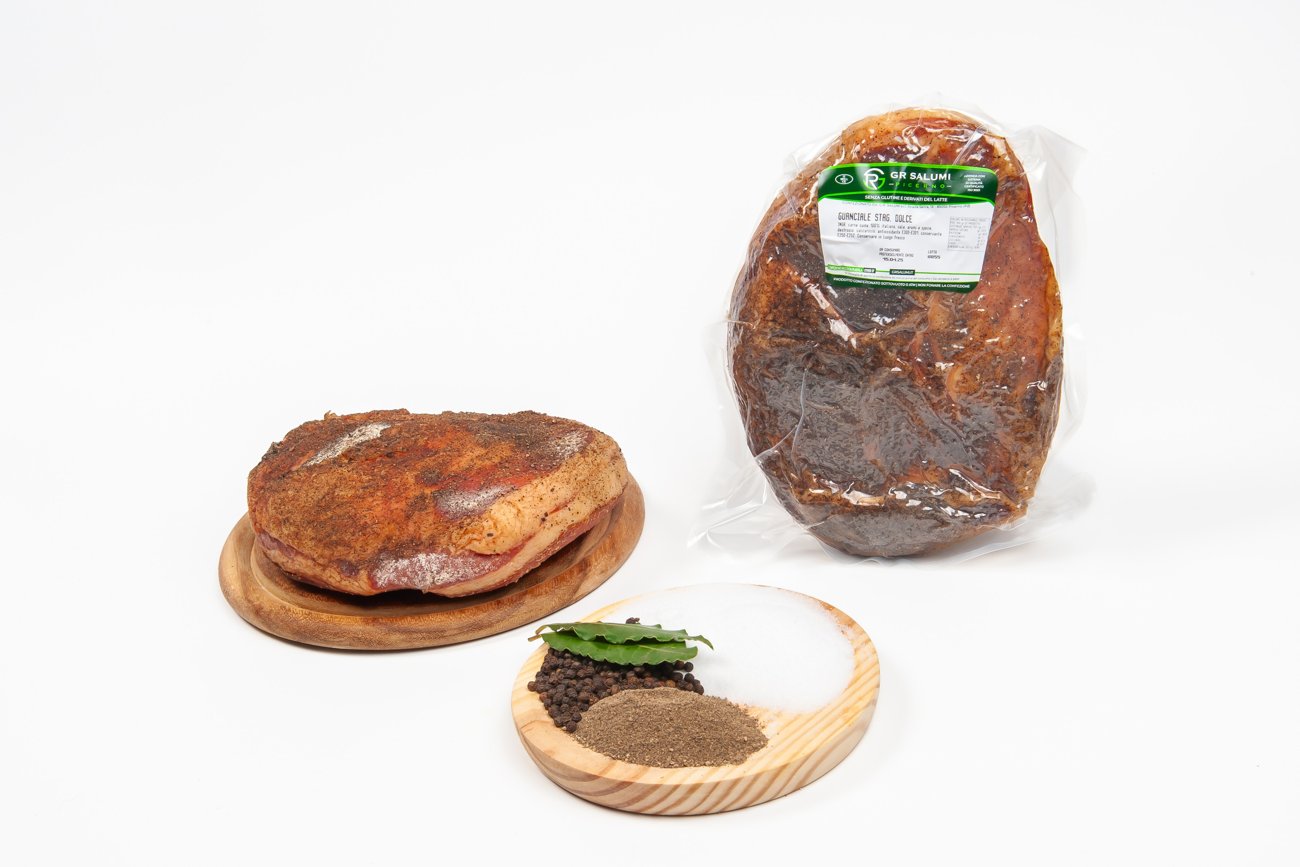 Guanciale al pepe stagionato