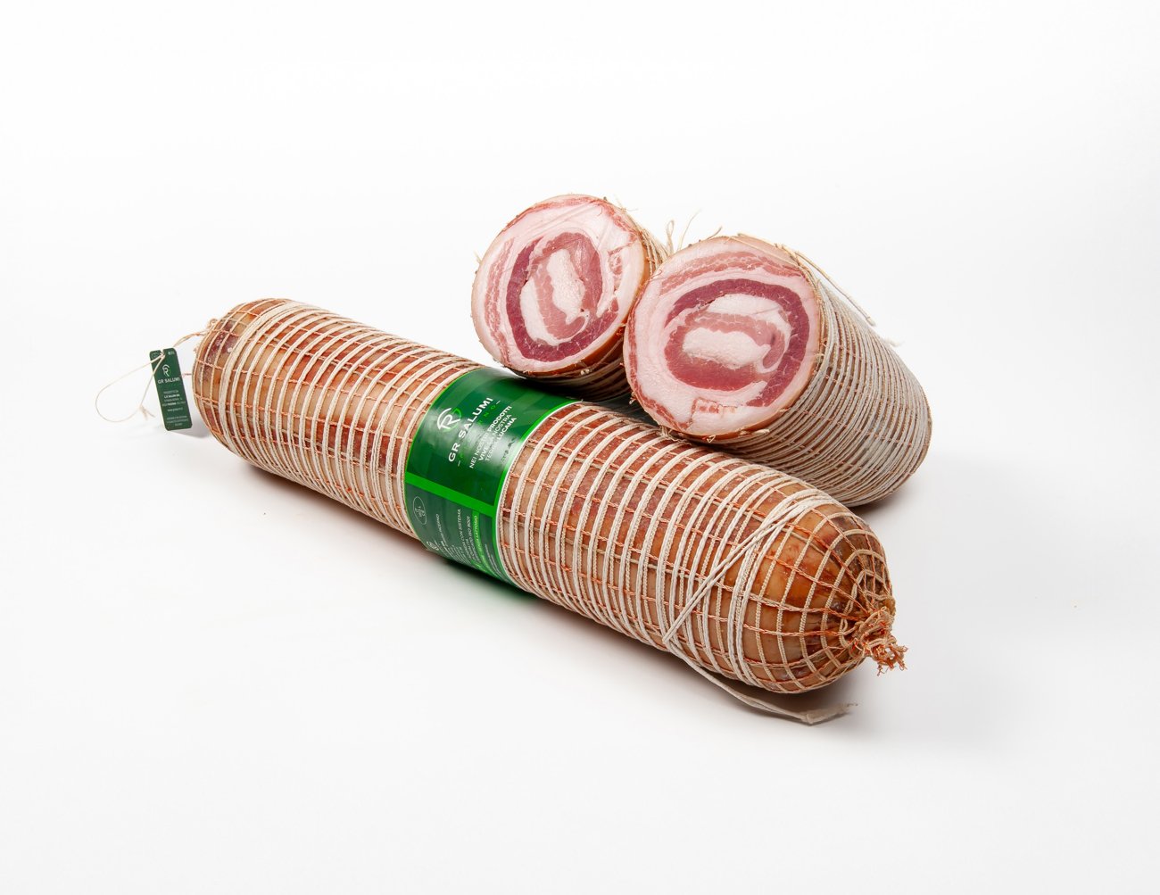 Pancetta arrotolata dolce